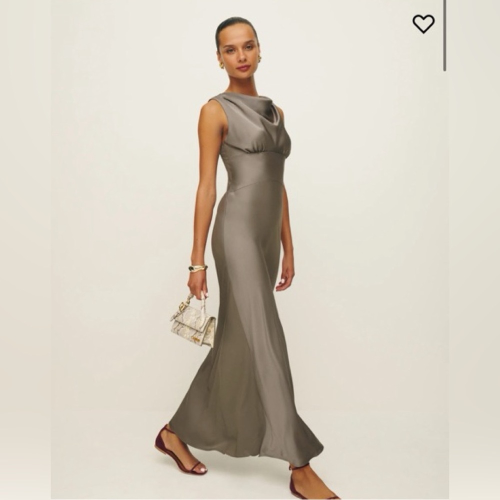 🆕 Reformation Dessa Satin Dress